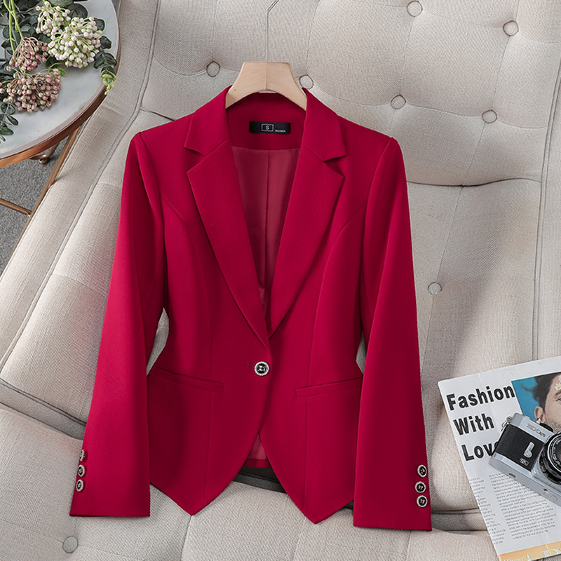Women Formal Wear With Black Blazer - Nuevo Blazer Formal de Moda para
