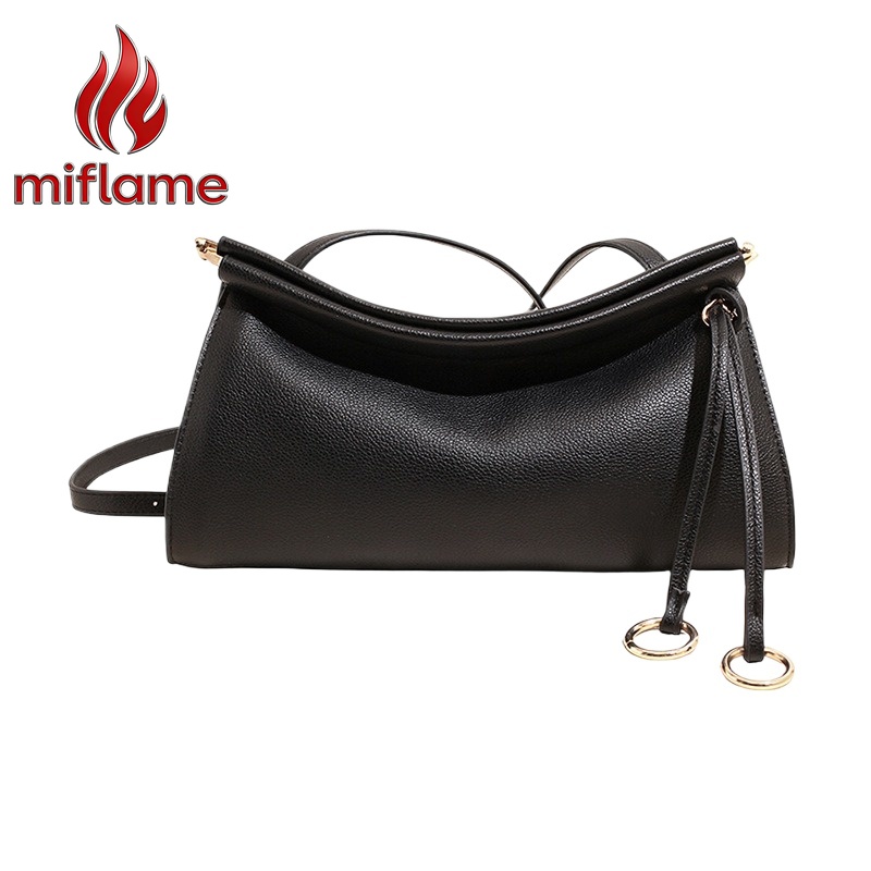 Structured Handbag Work - Bolso de Hombro de Cuero Vintage
