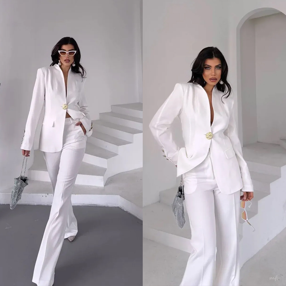 Women Formal Wear Outfits - Trajes de pantalones de boda personalizados