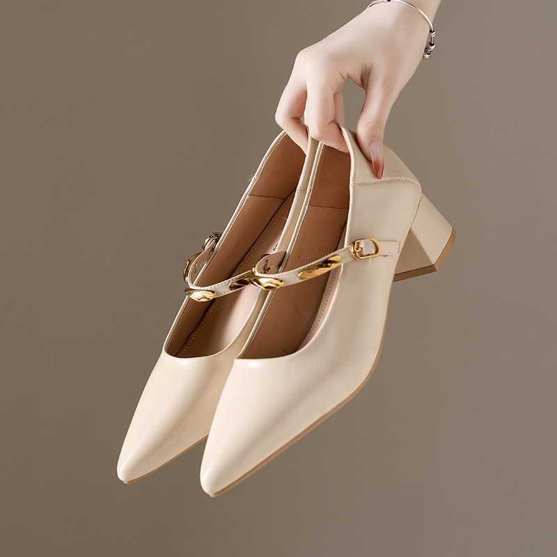 Pump Heel Block - Nuevo estilo de moda para Mujer,