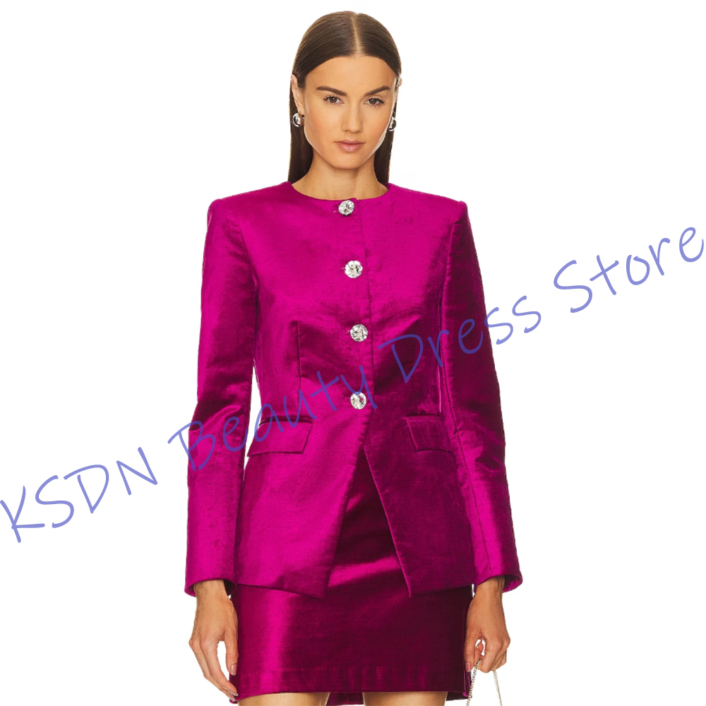 Women Formal Wear Outfits - Conjunto de Dos Piezas (Chaqueta +