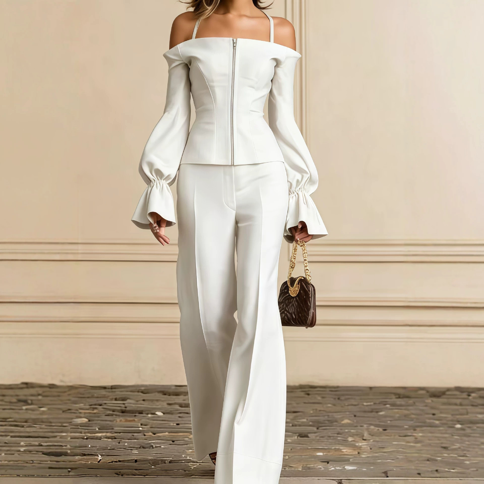 Women'S Formal Wear Suits - Conjunto de 2 Piezas para Mujer,