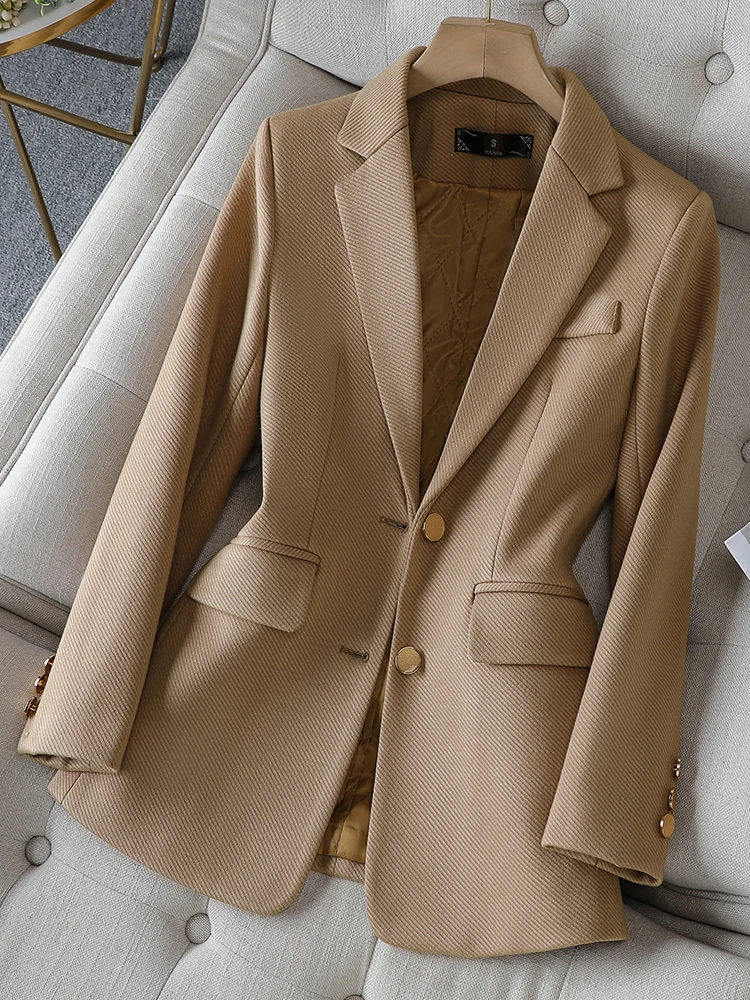 Women Formal Wear With Black Blazer - Blazer de moda para mujer, chaqueta
