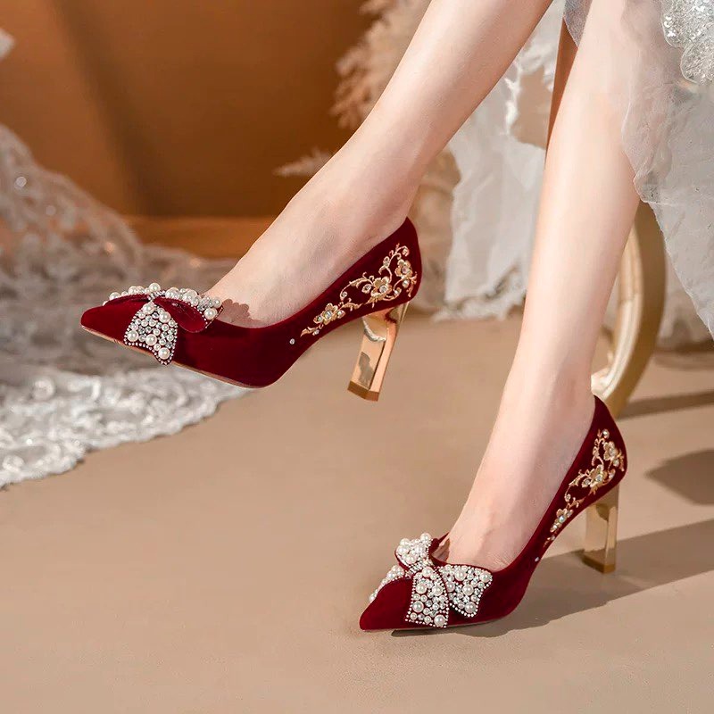 Pump Heel Block - Zapatos individuales con tacón de bloque