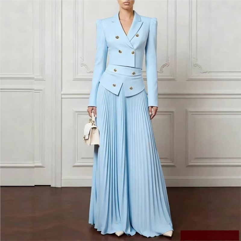 Women'S Formal Wear Suits - Conjunto Elegante de 2 Piezas para