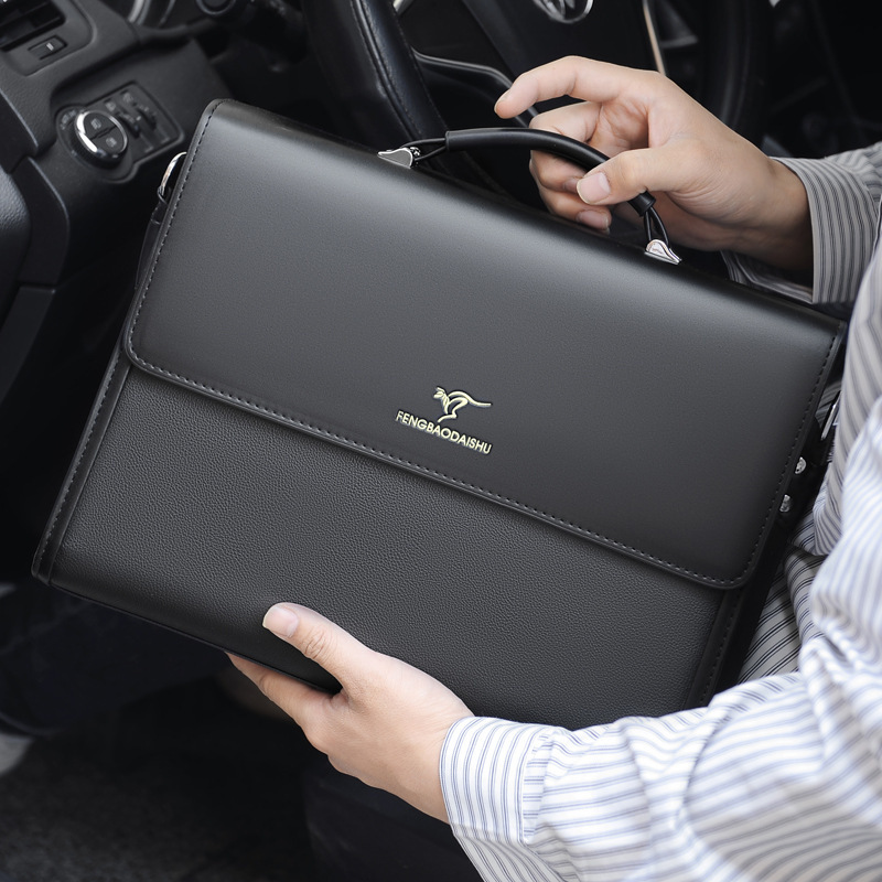 Structured Handbag Work - Maletín de lujo para hombre, bolso