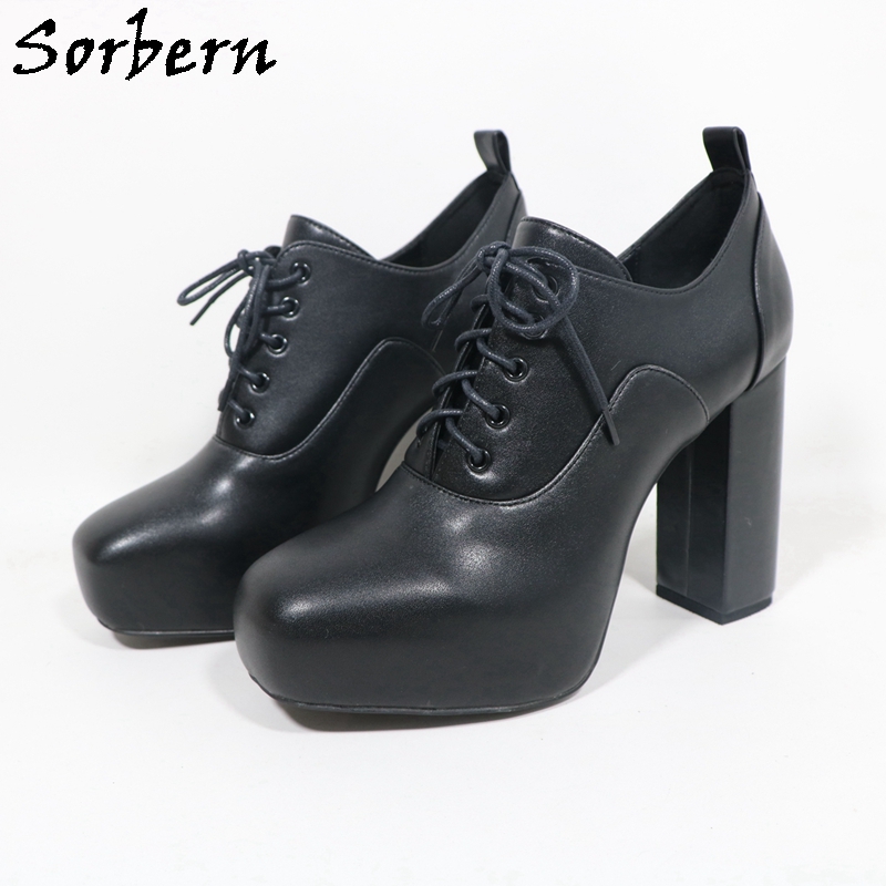 Sorbern, zapatos de tacón de e - Pump Heel Block reseña y precio