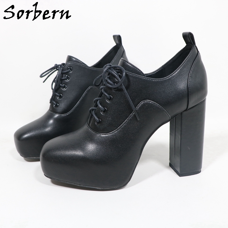Sorbern, zapatos de tacón de e - Pump Heel Block reseña y precio