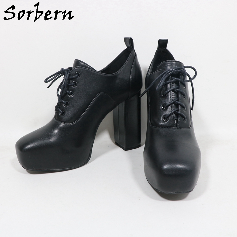 Sorbern, zapatos de tacón de e - Pump Heel Block reseña y precio