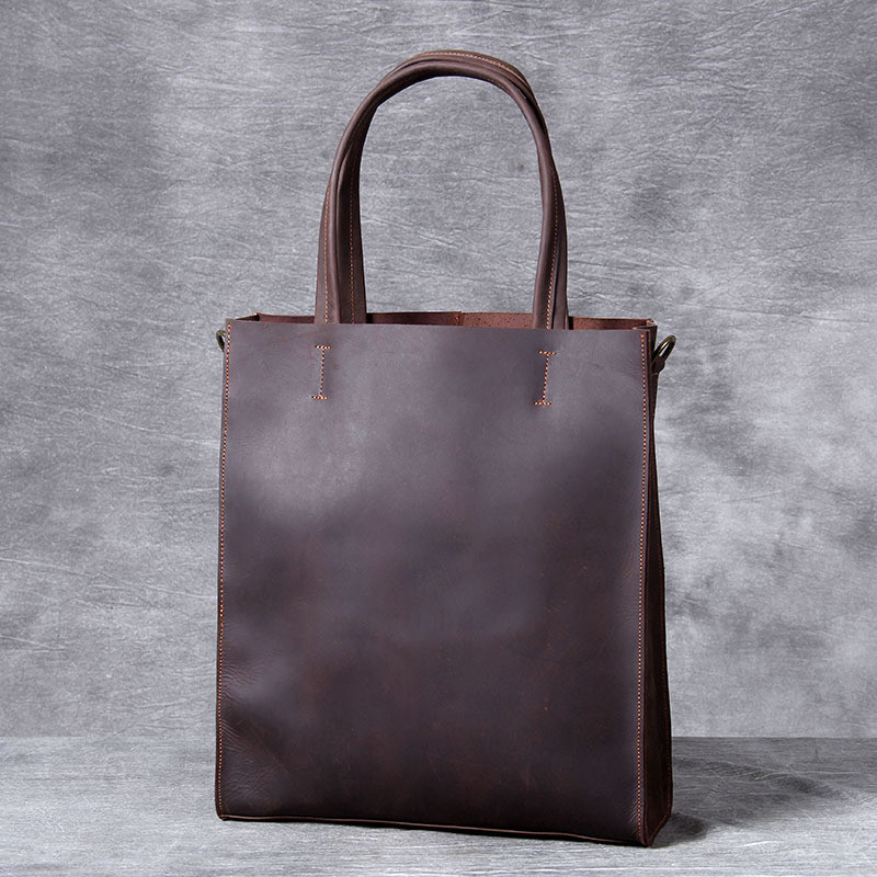 Bolso de mano Vintage de cuero - Structured Handbag Work reseña y precio