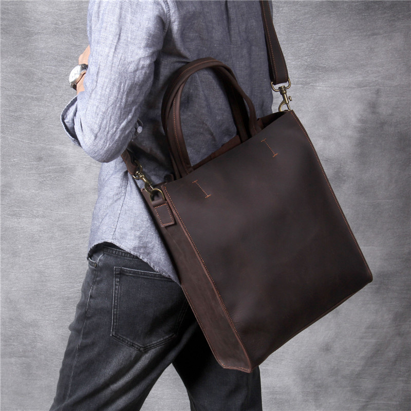Bolso de mano Vintage de cuero - Structured Handbag Work reseña y precio