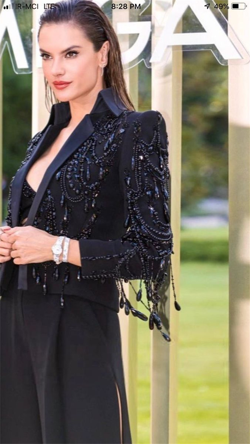 Conjunto de trajes de mujer co - Women Formal Wear With Black Blazer reseña y precio
