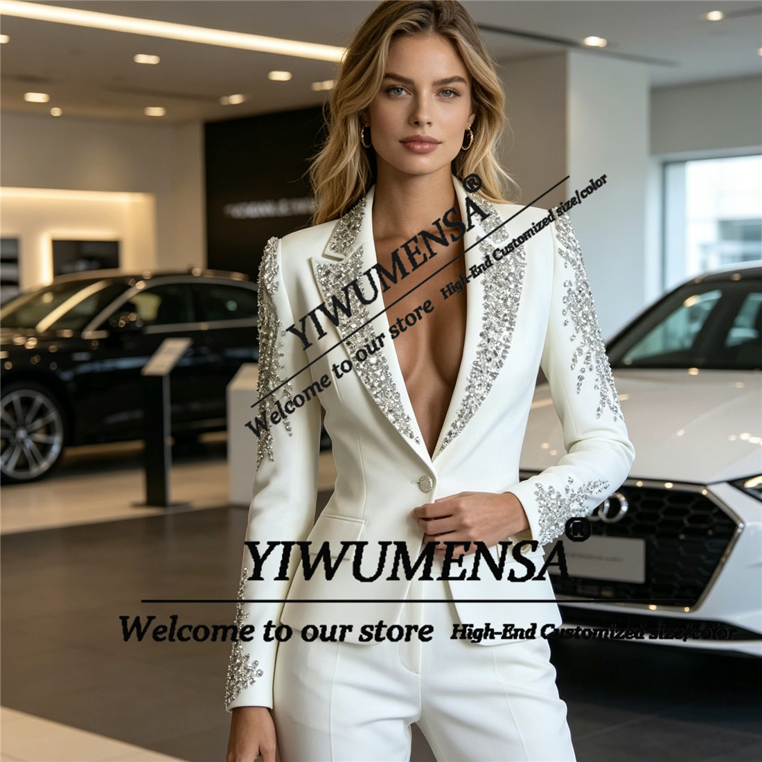 Trajes de Lujo para Mujer, Con - Women'S Formal Wear Suits reseña y precio
