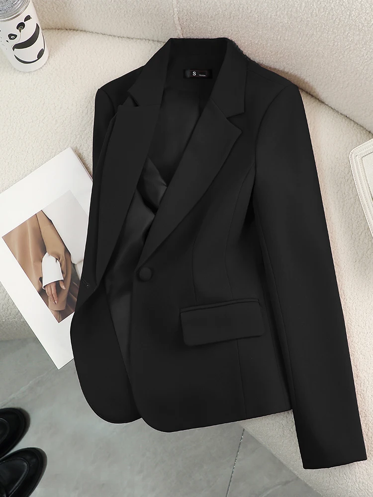 Blazer para mujer, rojo, verde - Women Formal Wear With Black Blazer reseña y precio