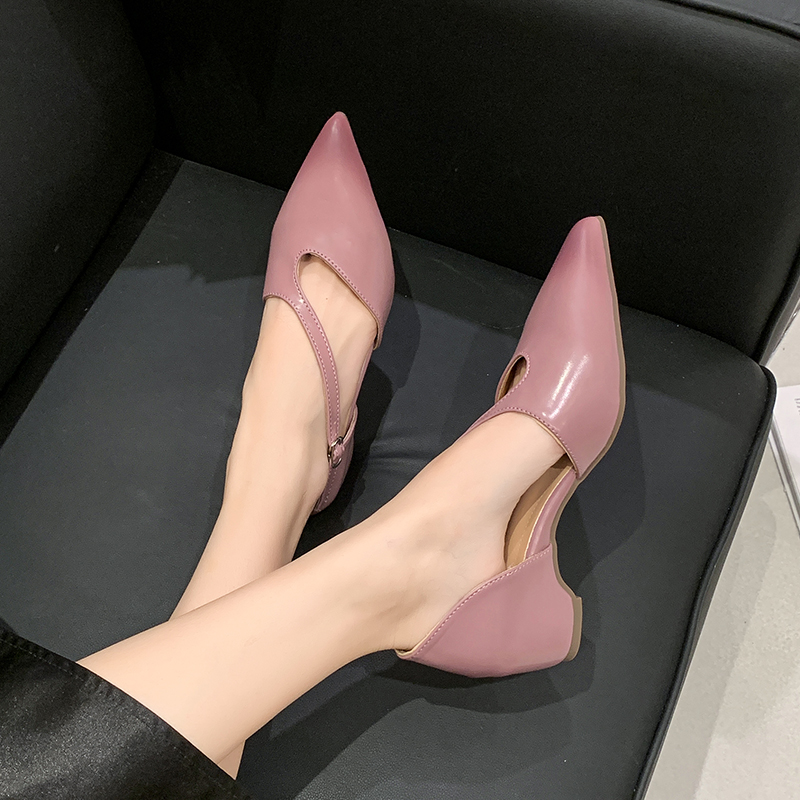 Sandalias Francesas de Punta P - Pump Heel Block reseña y precio