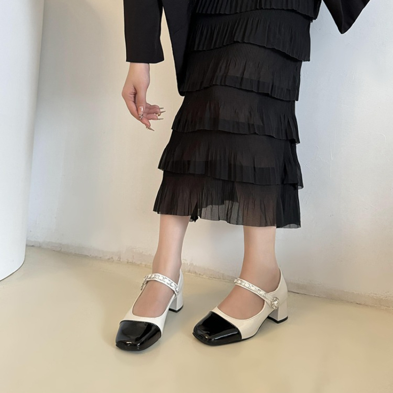 Zapatillas de Tacón Alto con C - Women Formal Wear Black reseña y precio
