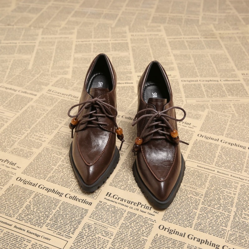 Zapatos de Tacón Grueso con Pl - Pump Heel Block reseña y precio