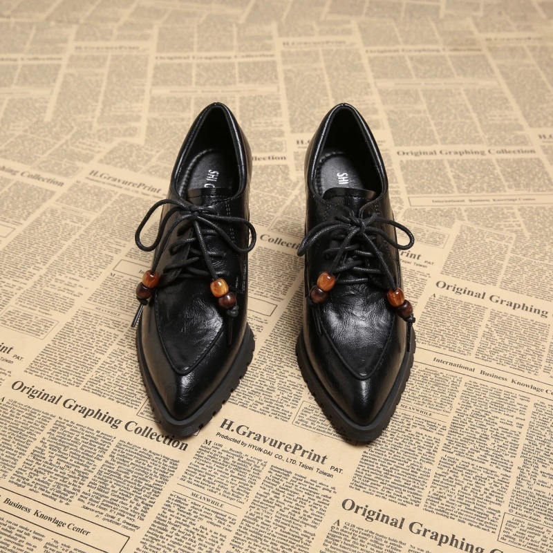 Zapatos de Tacón Grueso con Pl - Pump Heel Block reseña y precio