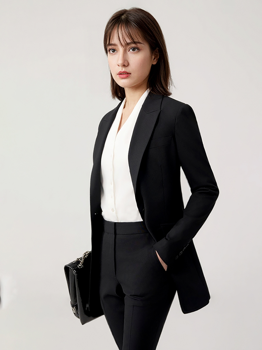Conjunto de trajes para mujer, - Women Formal Wear With Black Blazer reseña y precio