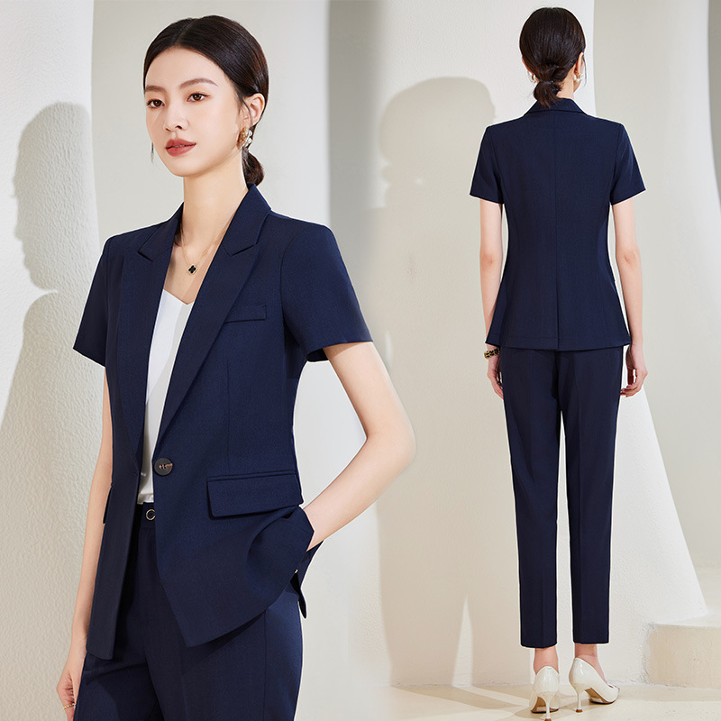 Conjunto de traje de manga cor - Women Formal Wear Store reseña y precio