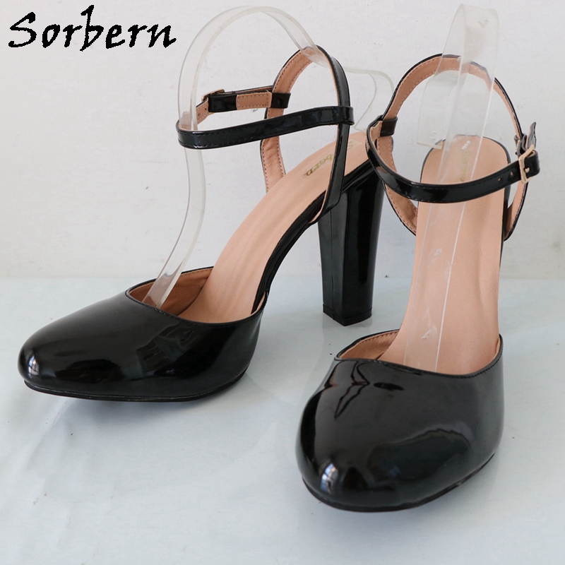Sorbern-zapatos de tacón alto  - Pump Heel Block reseña y precio