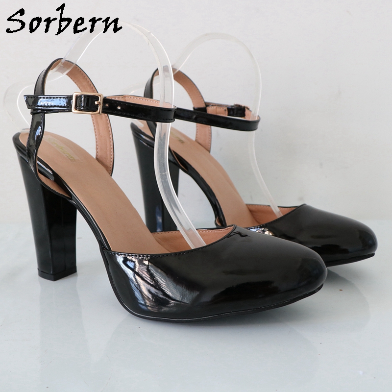 Sorbern-zapatos de tacón alto  - Pump Heel Block reseña y precio