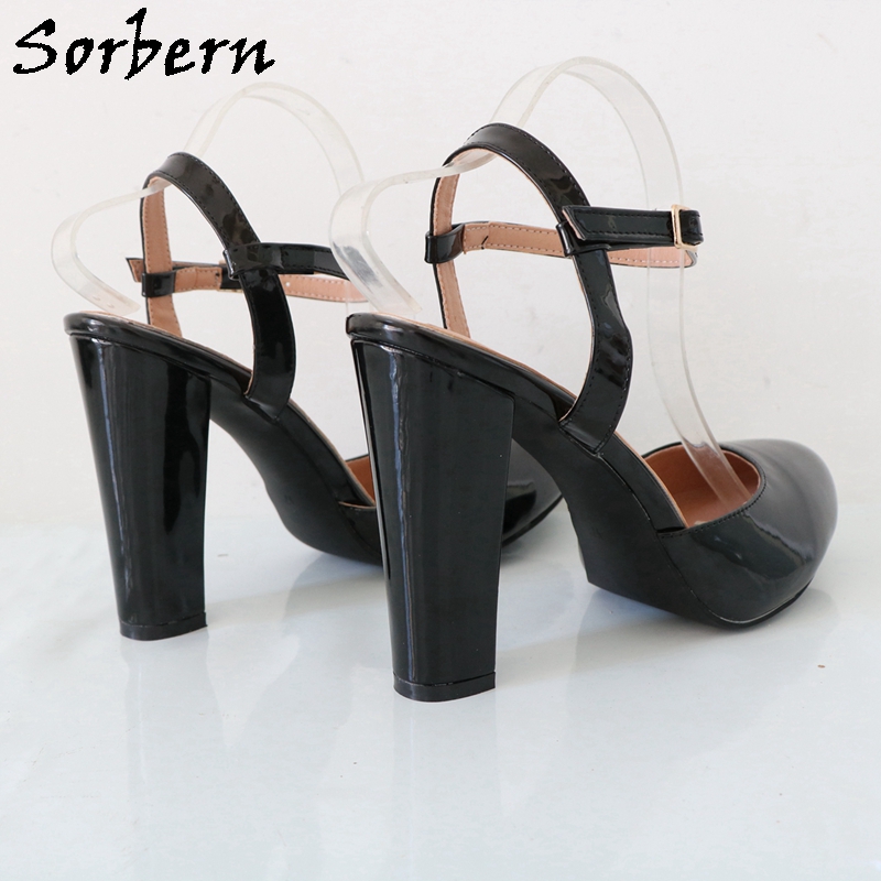 Sorbern-zapatos de tacón alto  - Pump Heel Block reseña y precio