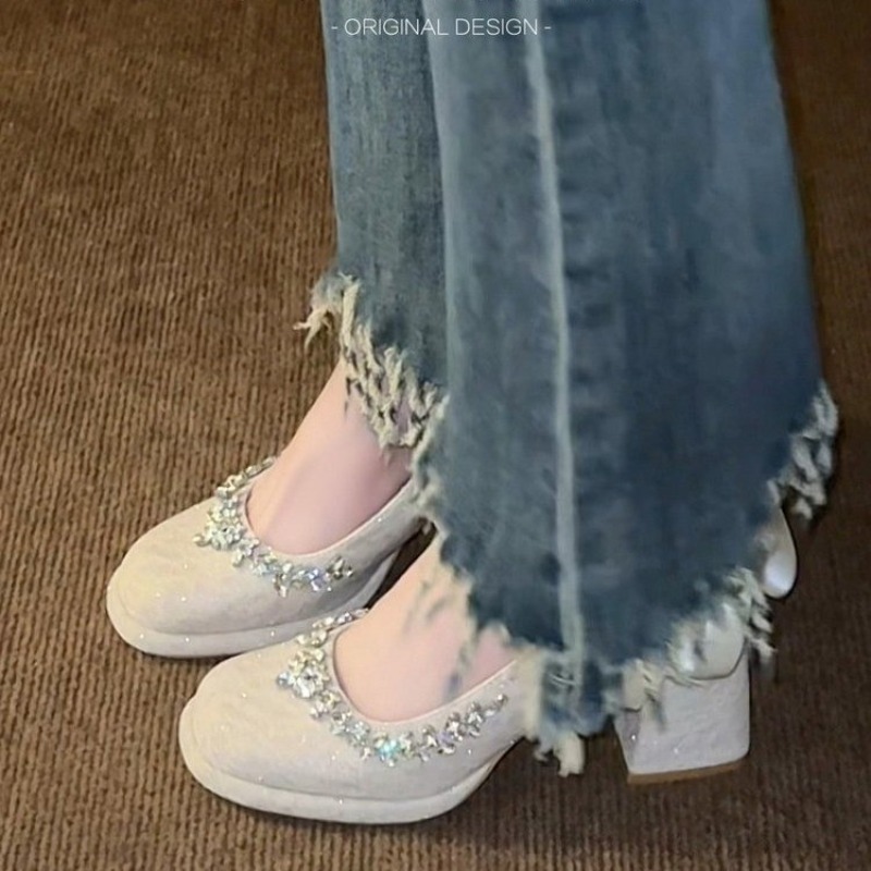 Zapatos de Tacón Cuadrado Esti - Pump Heel Block reseña y precio