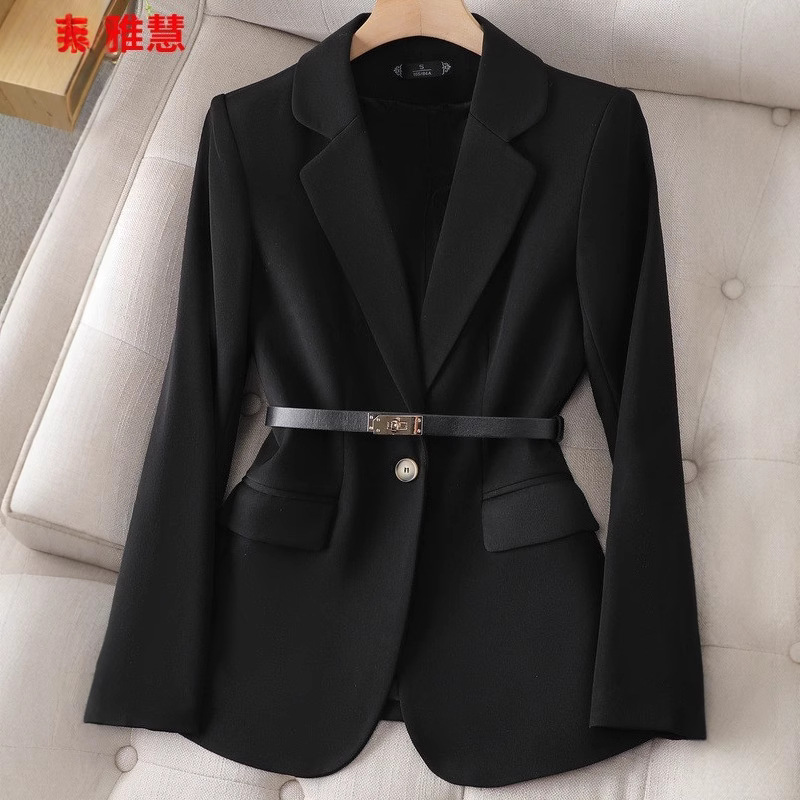 Blazer de oficina para mujer,  - Women Formal Wear With Black Blazer reseña y precio