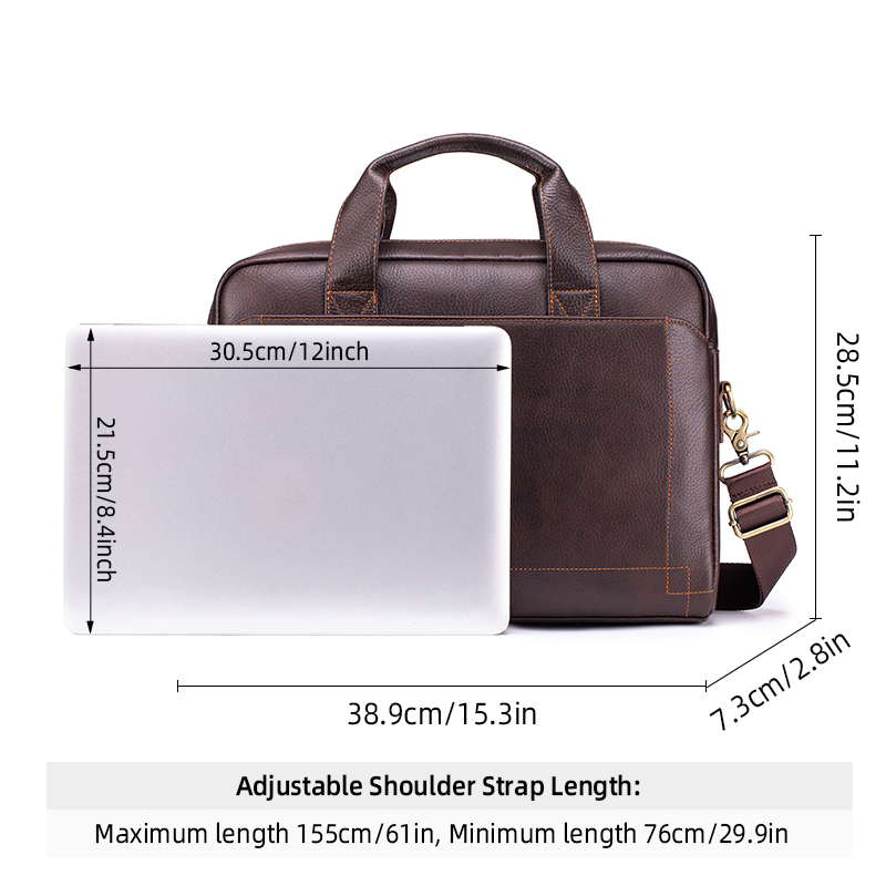 Maletín de Negocios para Hombr - Structured Handbag Work reseña y precio