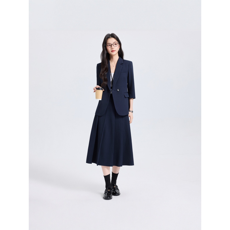 Conjunto de Traje Azul Marino  - Women'S Office Formal Wear For Ladies reseña y precio