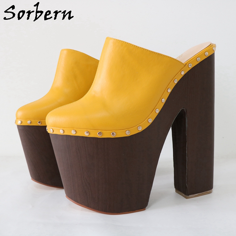 Sorbern-zapatos de tacón ancho - Pump Heel Block reseña y precio