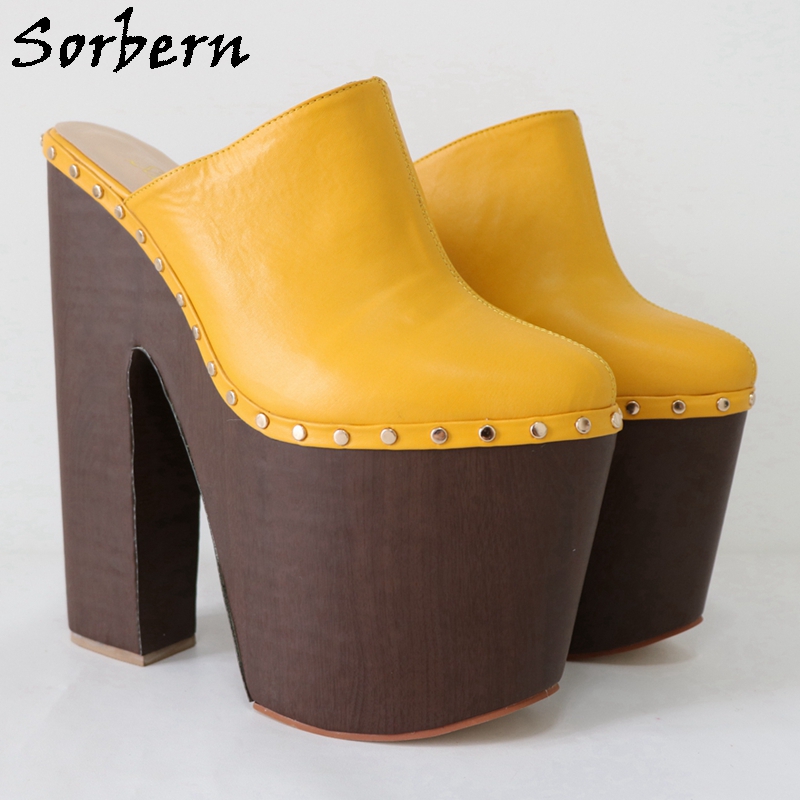 Sorbern-zapatos de tacón ancho - Pump Heel Block reseña y precio