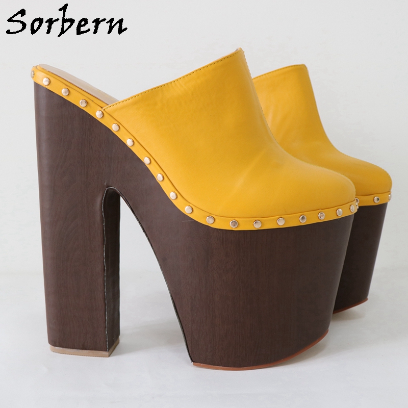 Sorbern-zapatos de tacón ancho - Pump Heel Block reseña y precio