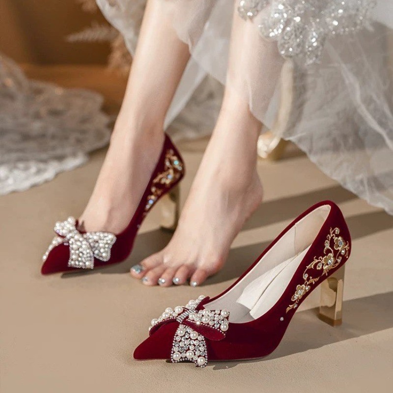 Zapatos individuales con tacón - Pump Heel Block reseña y precio