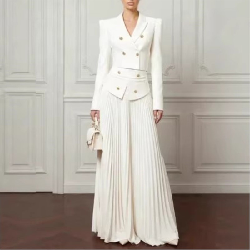 Conjunto Elegante de 2 Piezas  - Women'S Formal Wear Suits reseña y precio