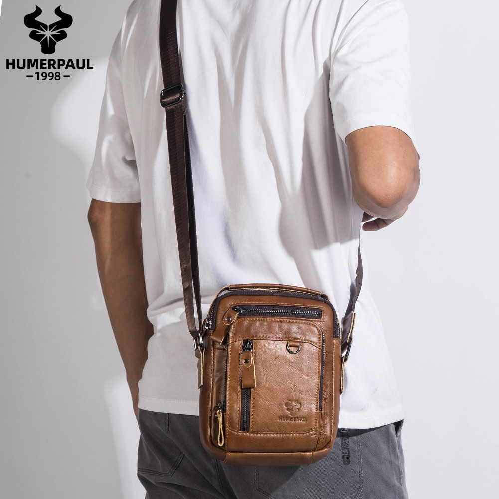HUMERPAUL-bandolera de piel au - Structured Handbag Work reseña y precio