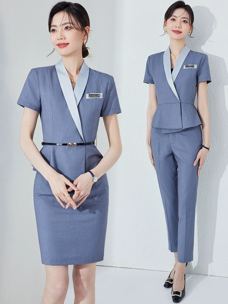 Conjunto de Traje Delgado de V - Women Formal Wear Store reseña y precio