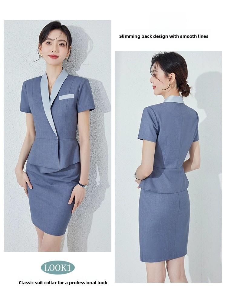 Conjunto de Traje Delgado de V - Women Formal Wear Store reseña y precio