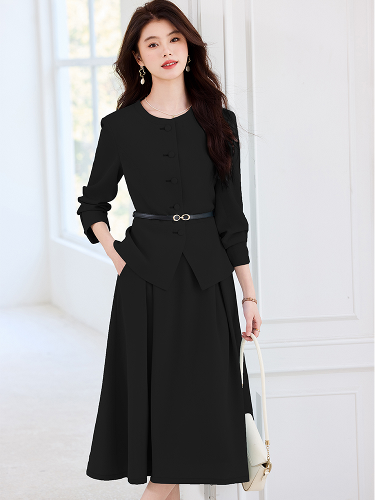 Moda de venta al por menor, ch - Women Formal Wear With Black Blazer reseña y precio