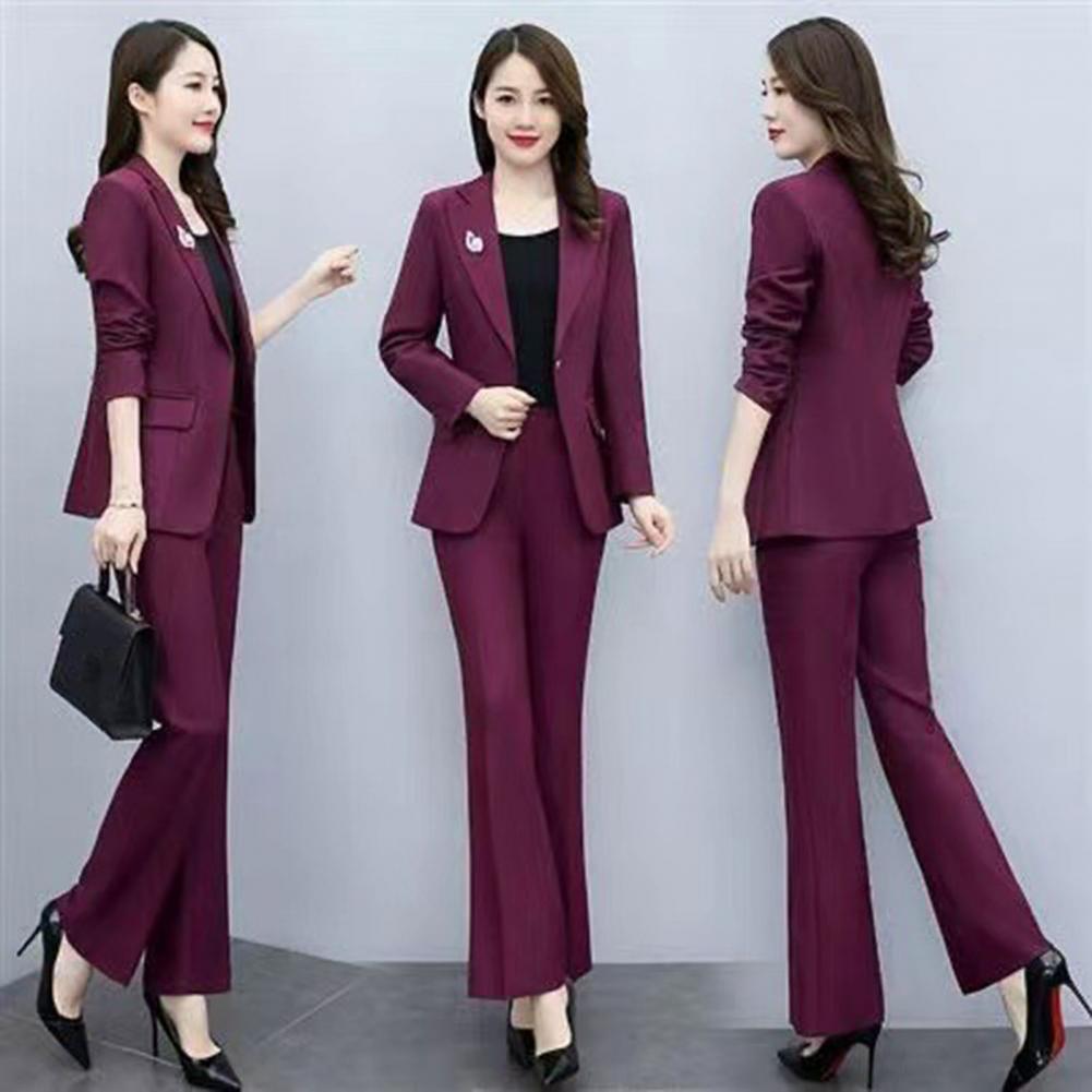 Conjunto de 2 Piezas para Muje - Women'S Formal Wear Suits reseña y precio