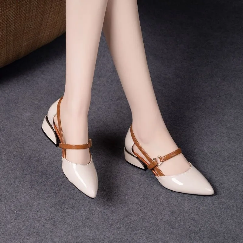 Zapatos de Tacón Cuadrado con  - Pump Heel Block reseña y precio
